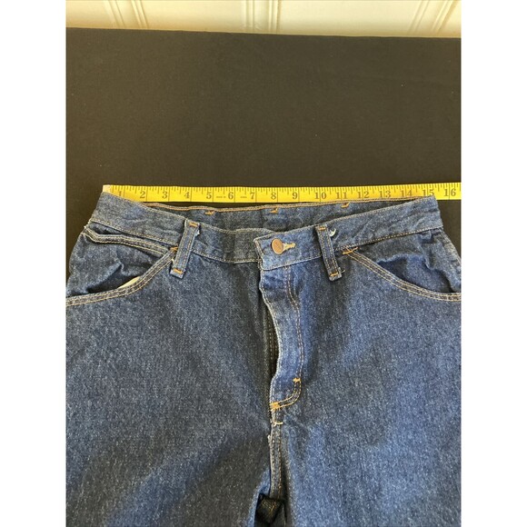 MENS RED KAP BLUE DENIM JEANS 31 x 30 PD54PW3 100 % COTTON (ZIPPER CLOSURE) - Picture 16 of 16